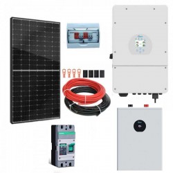Хибридна соларна система 12KW Deye + 12 кВч батерия
